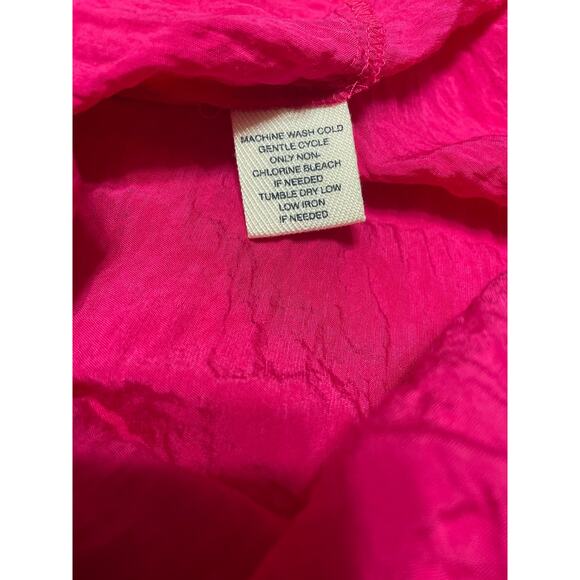 Westbound VNeck button up Pink Large - Picture 6 of 6